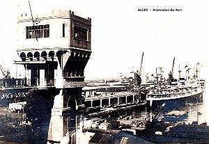Alger - Ascenseur du Port